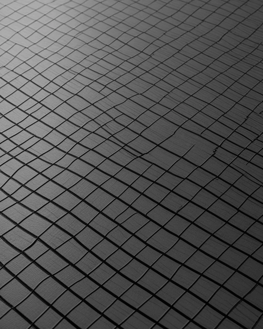 Material study: printed grid surface